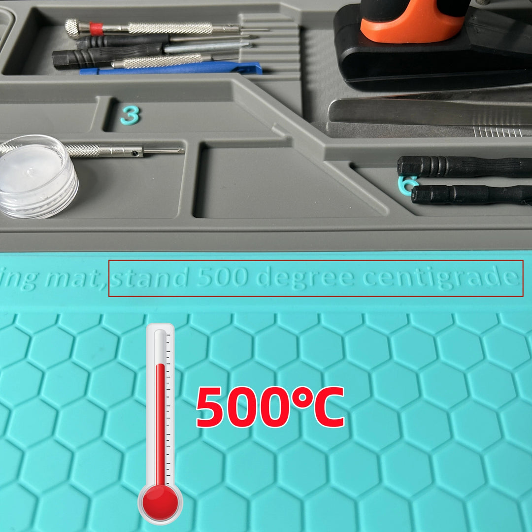 Custom Silicone Pvc Work Solder Mat Rc Parts Accs For Computer Mobile Cell Phone Repair Mat - SMARTTECH