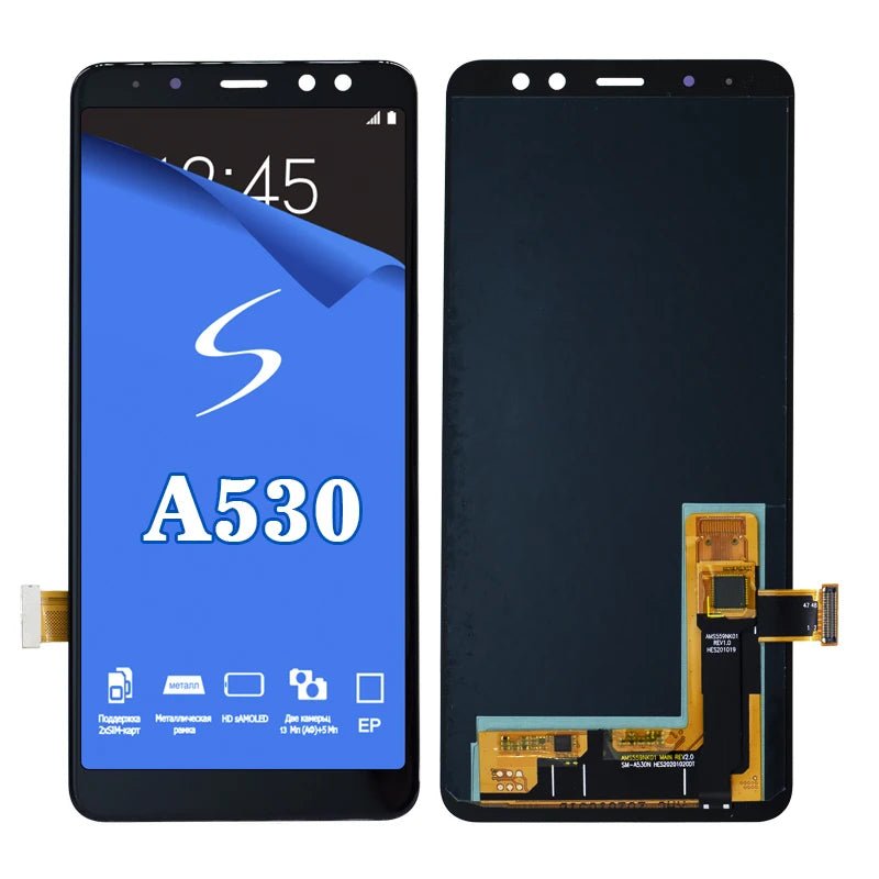 Pantalla mobile phone repair parts screen complete lcd for samsung a8 2018 a530 - SMARTTECH